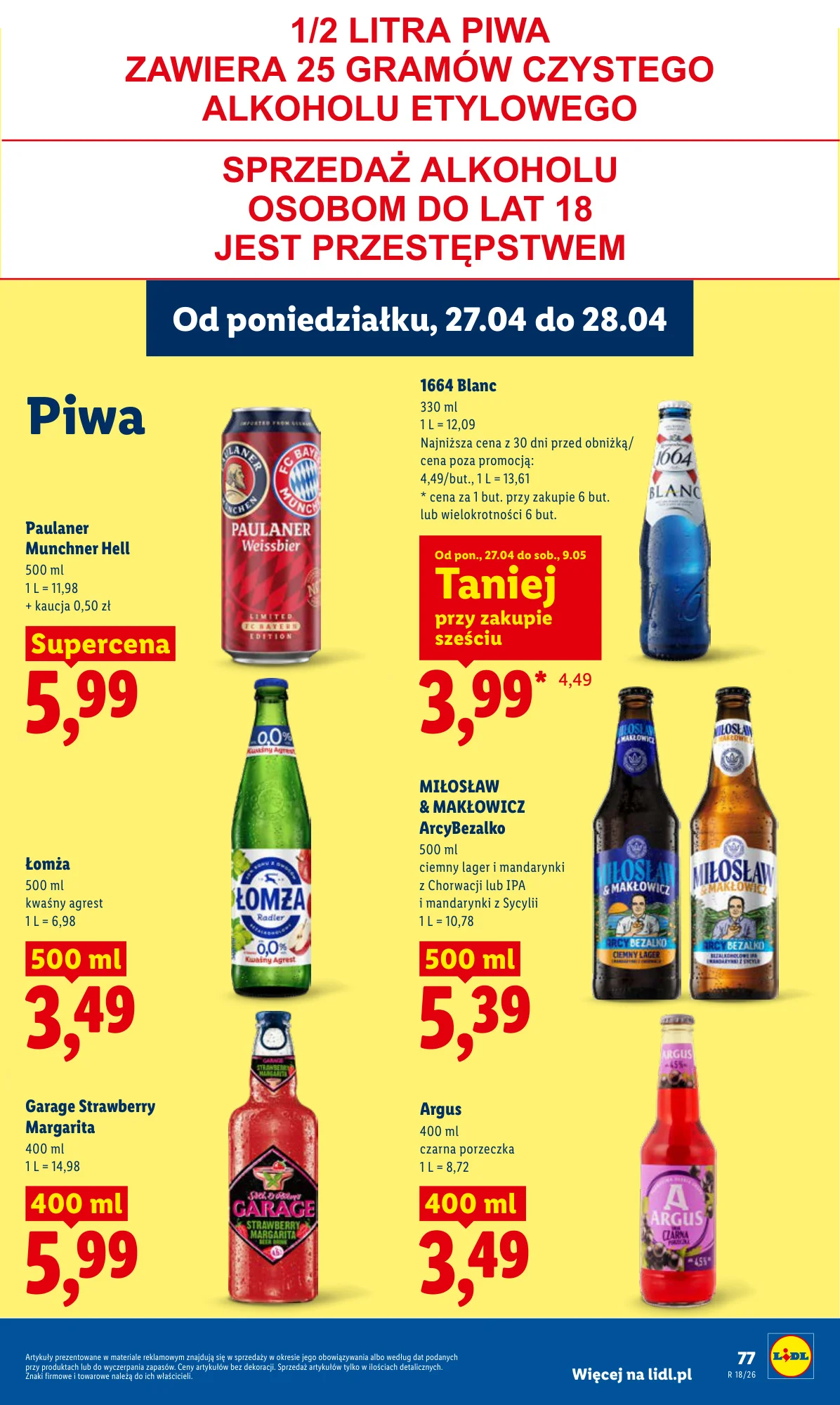 Gazetka promocyjna Lidl str. 77