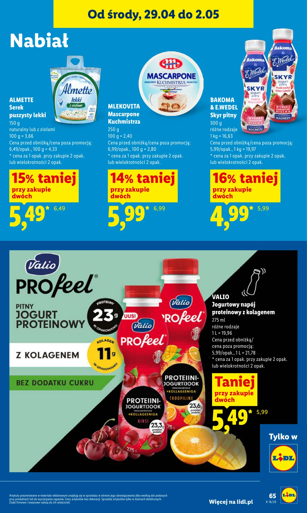 Gazetka promocyjna Lidl str. 65