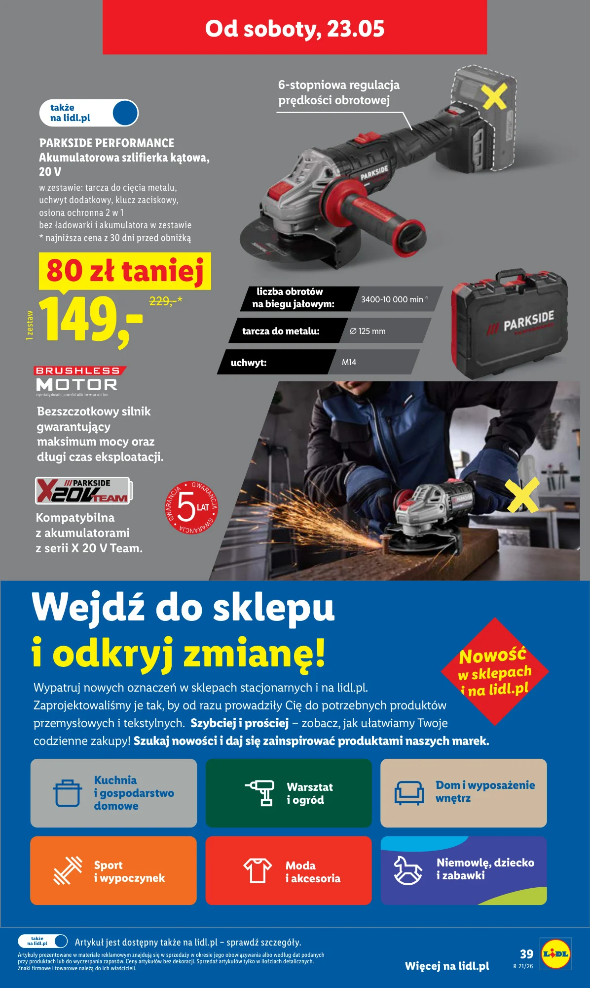 Gazetka promocyjna Lidl str. 39