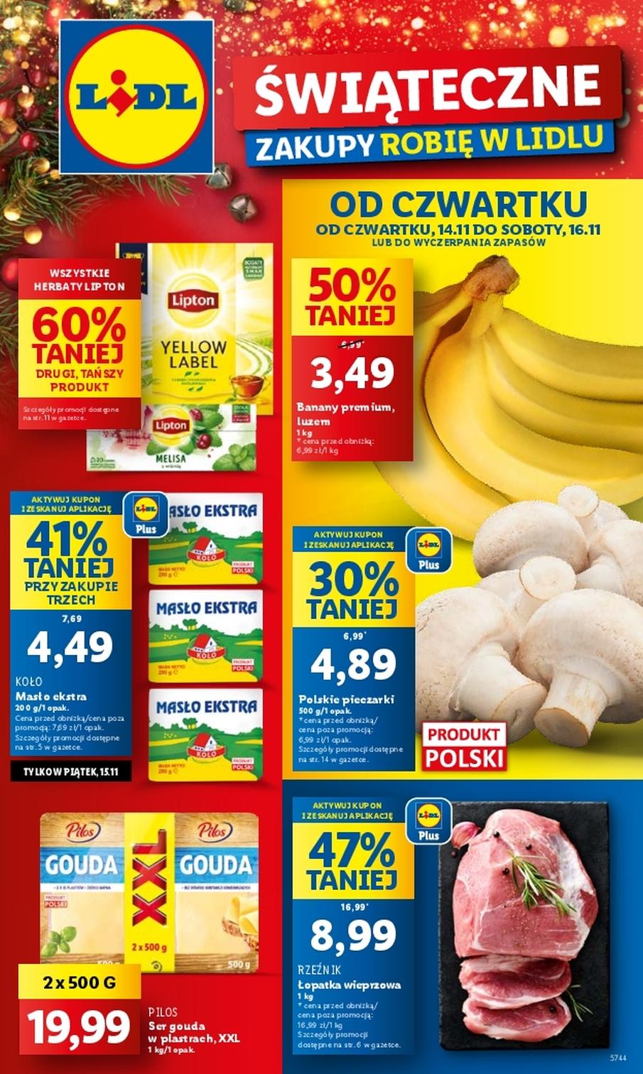 Gazetka promocyjna Lidl str. 1