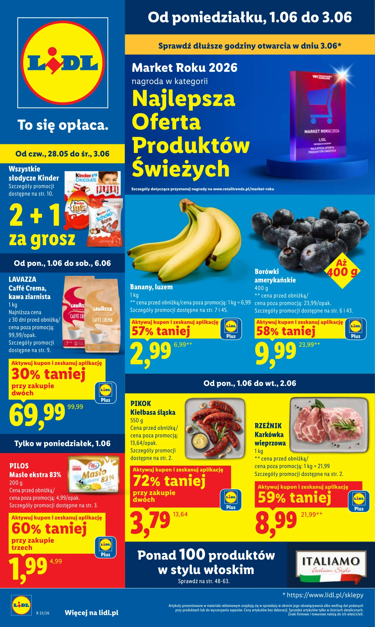 Gazetka promocyjna Lidl str. 1