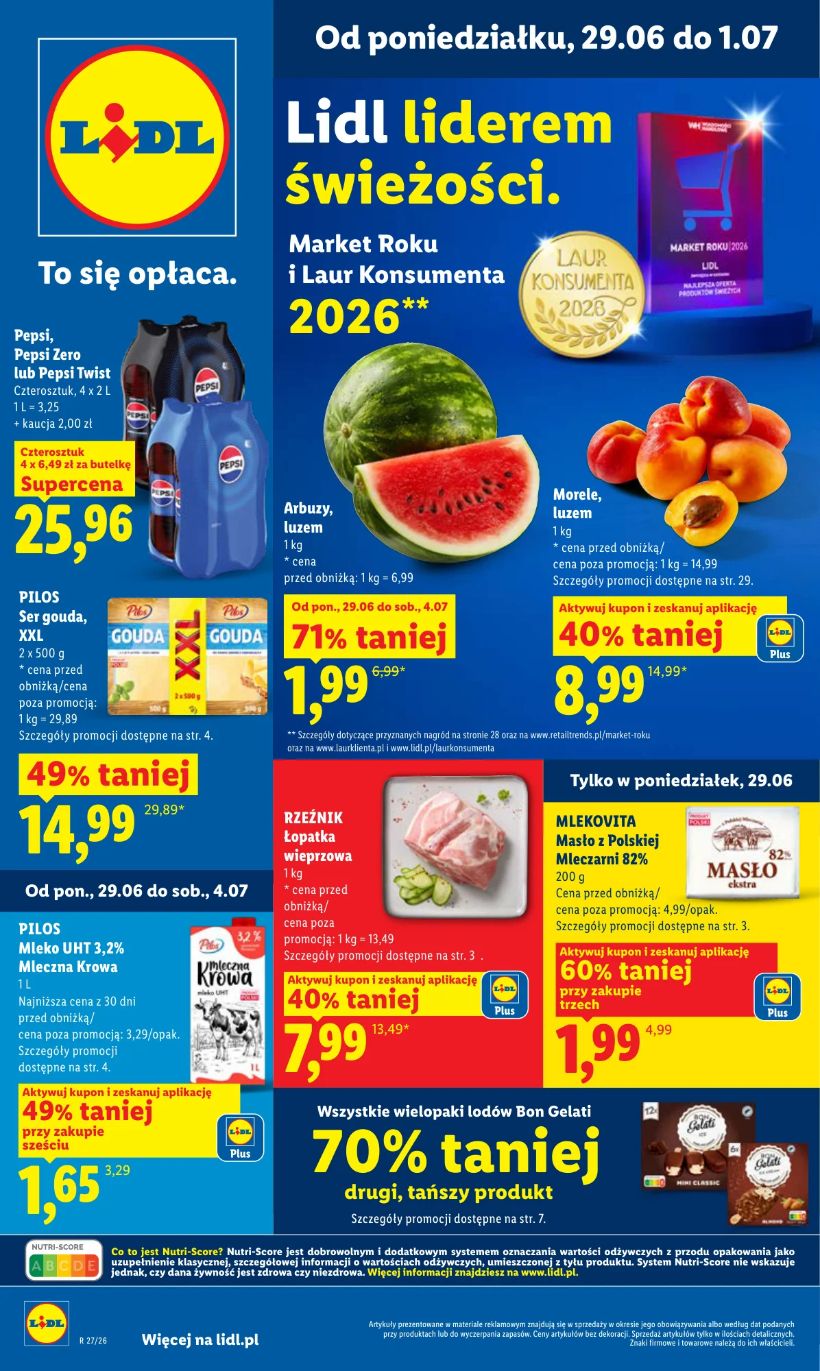 Gazetka promocyjna Lidl str. 1
