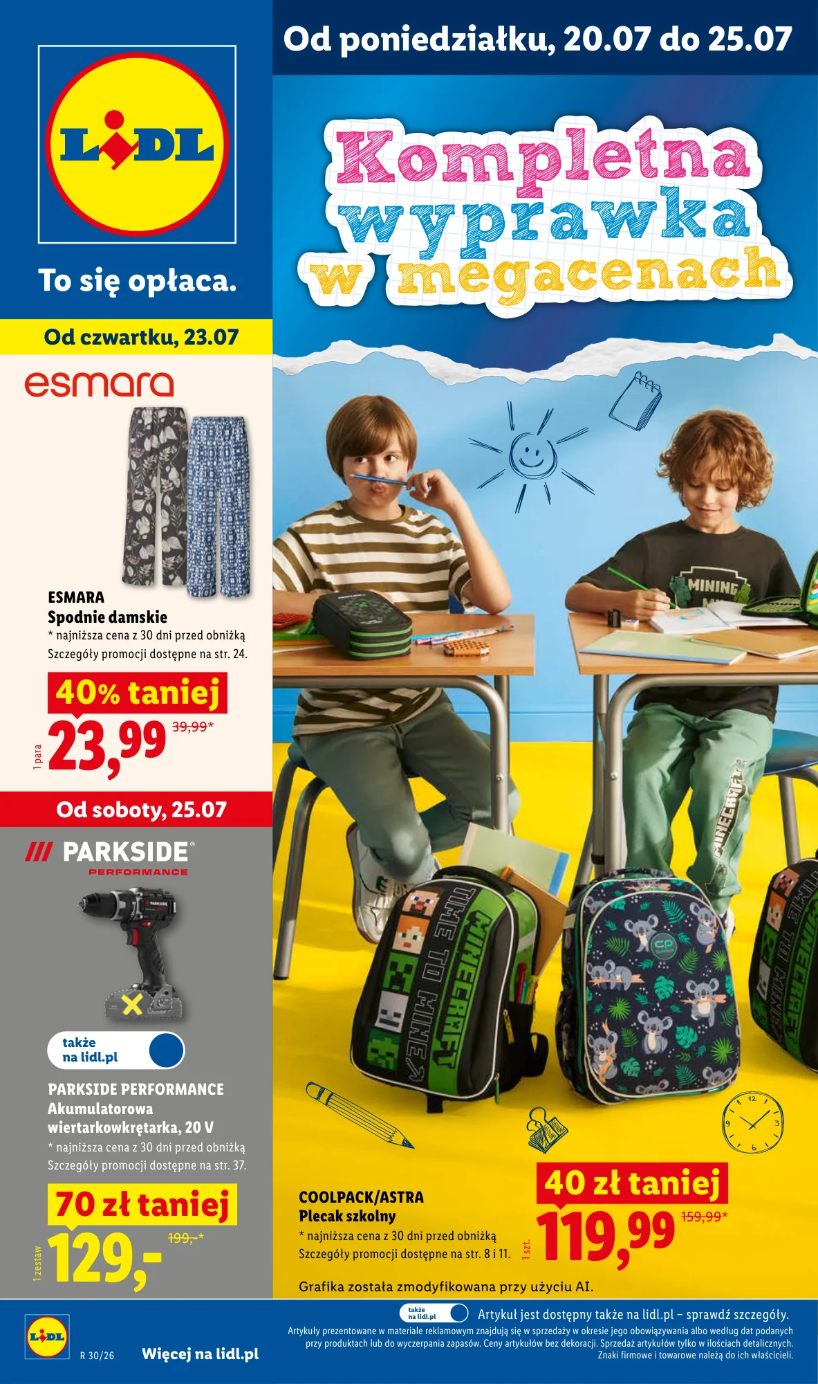 Gazetka promocyjna Lidl str. 1