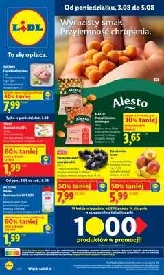 Lidl od poniedziałku