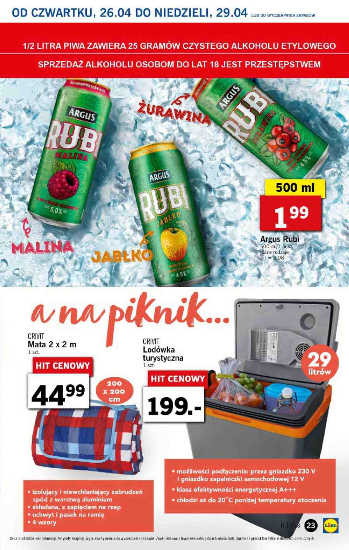 Gazetka promocyjna Lidl str. 23