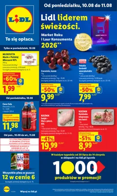Lidl od poniedziałku