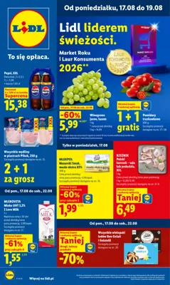 Lidl od poniedziałku
