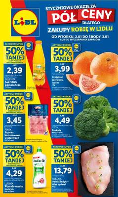 Lidl od poniedziałku