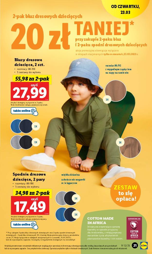 Gazetka promocyjna Lidl str. 21