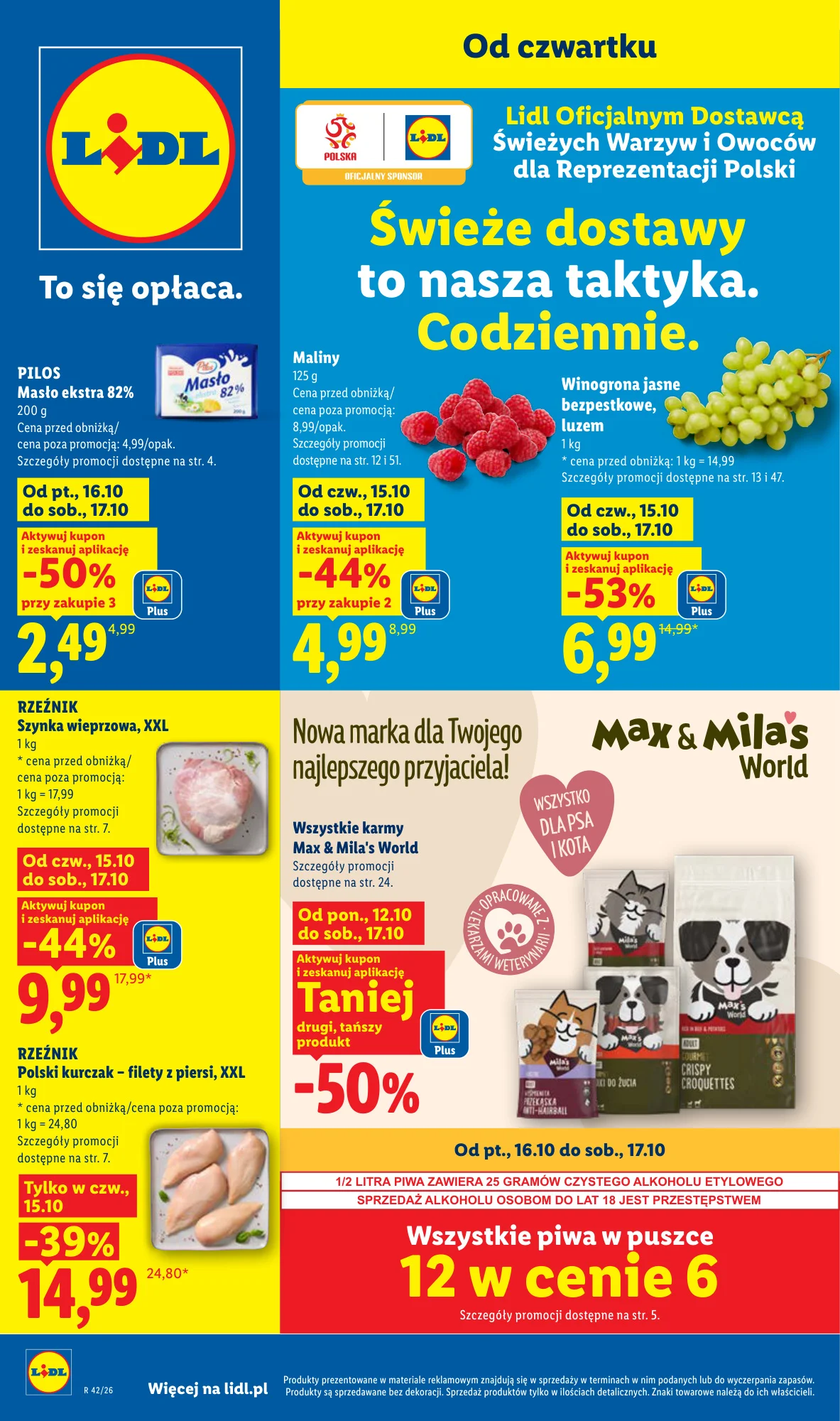 Gazetka promocyjna Lidl str. 1
