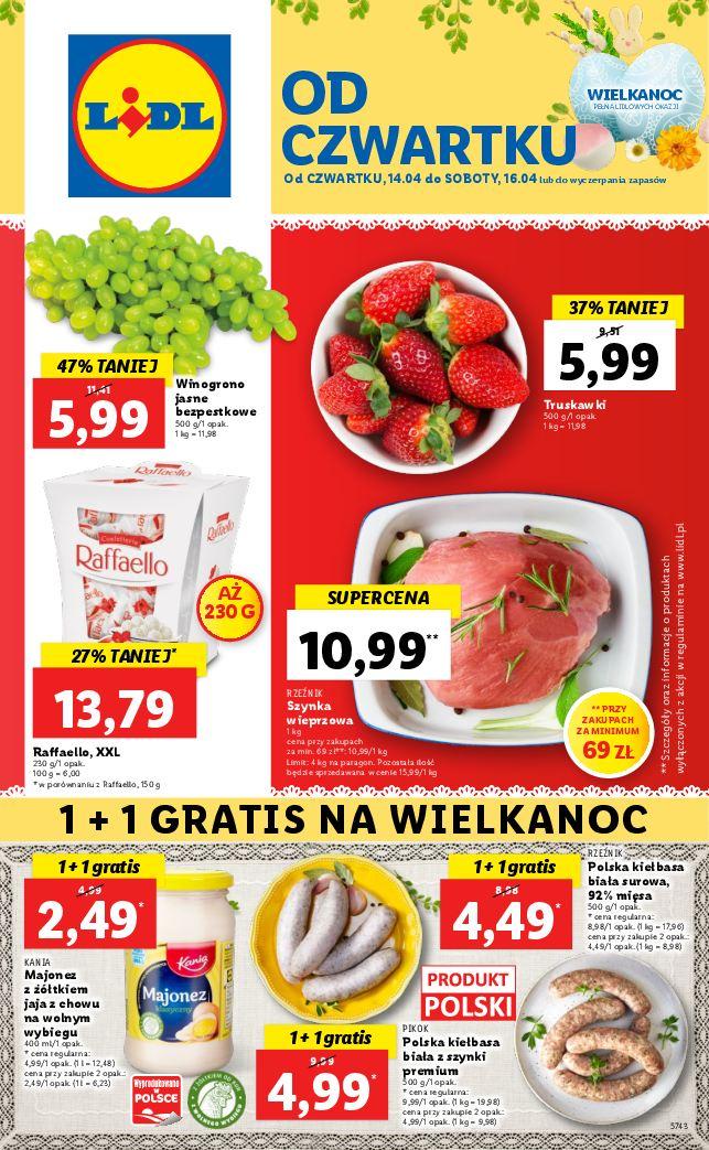 Gazetka promocyjna Lidl str. 1