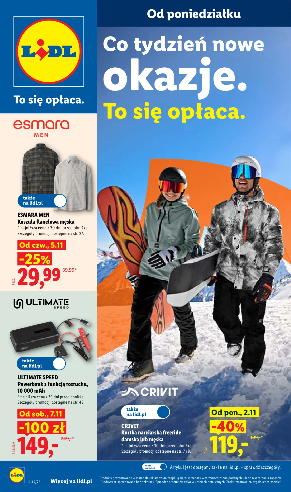 Gazetka promocyjna Lidl str. 1