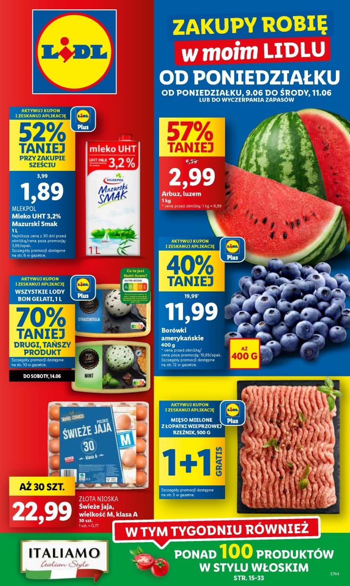 Gazetka promocyjna Lidl str. 1