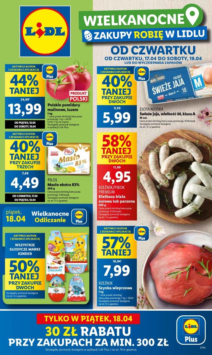 Gazetka promocyjna Lidl str. 1