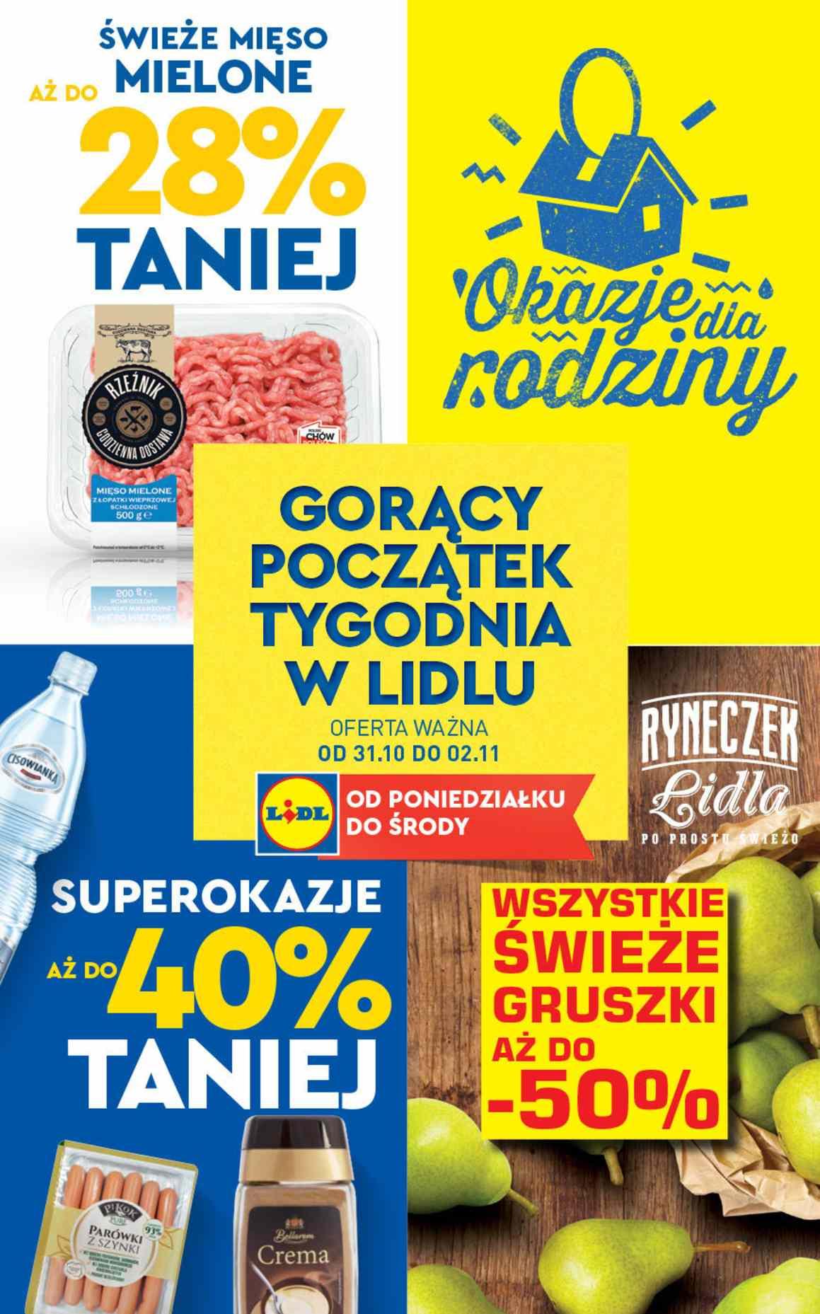 Gazetka promocyjna Lidl str. 1