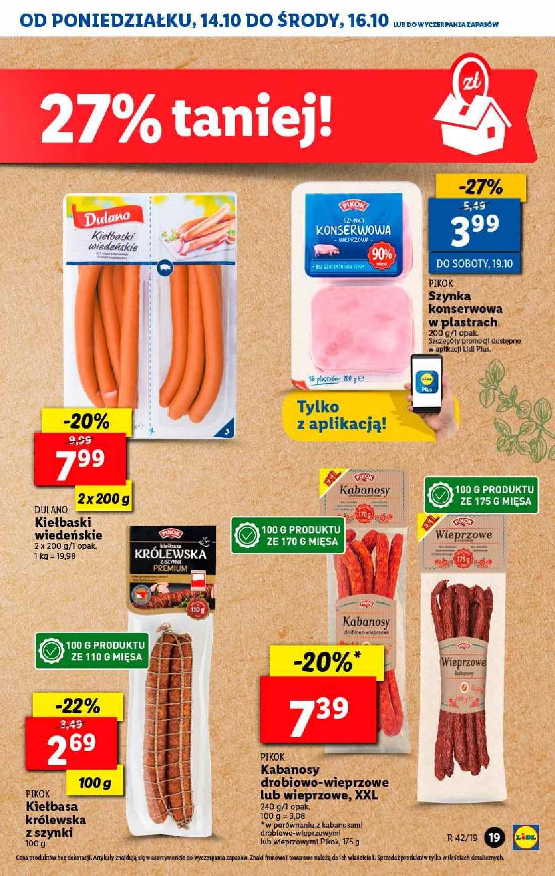 Gazetka promocyjna Lidl str. 19