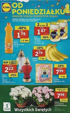 Oferta od poniedziałku