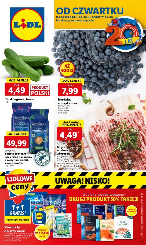 Gazetka promocyjna Lidl str. 1