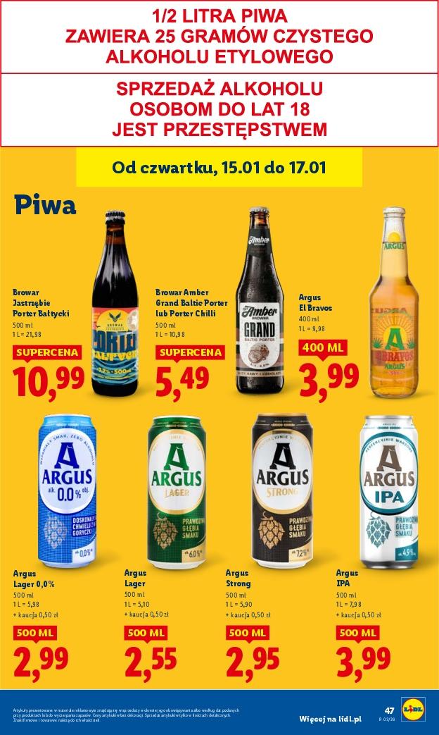 Gazetka promocyjna Lidl str. 47