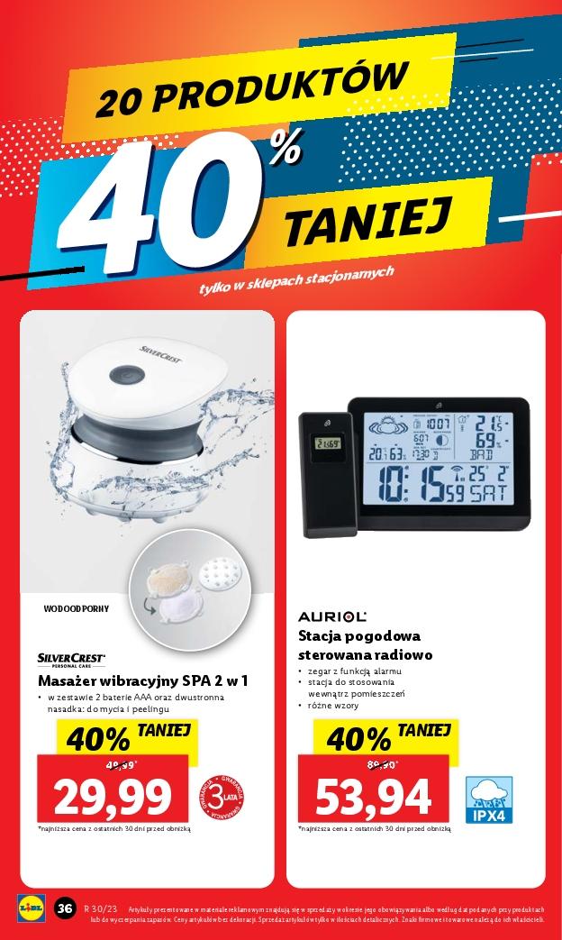 Gazetka promocyjna Lidl str. 36
