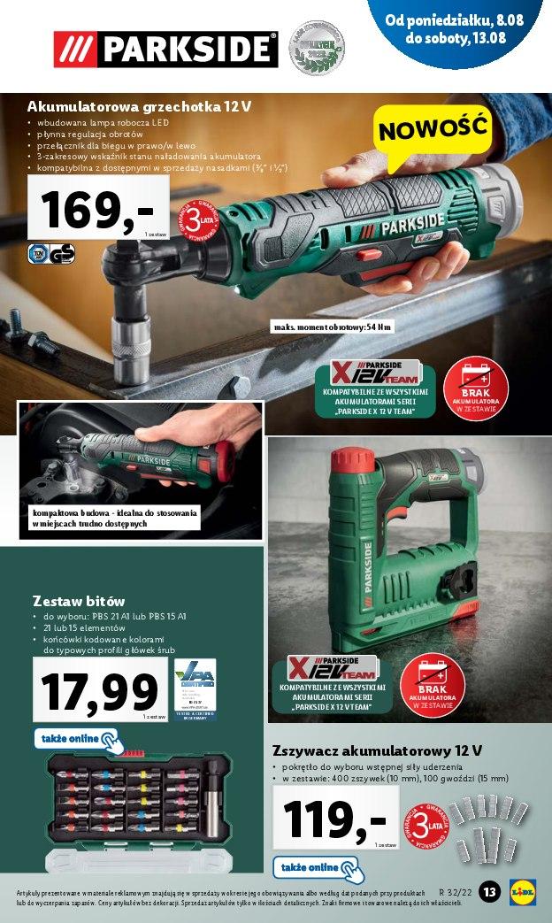 Gazetka promocyjna Lidl str. 13