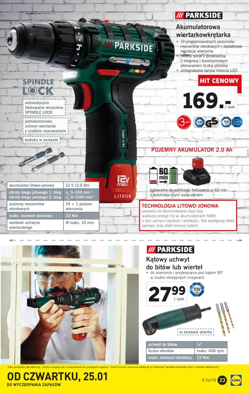 Gazetka promocyjna Lidl str. 23