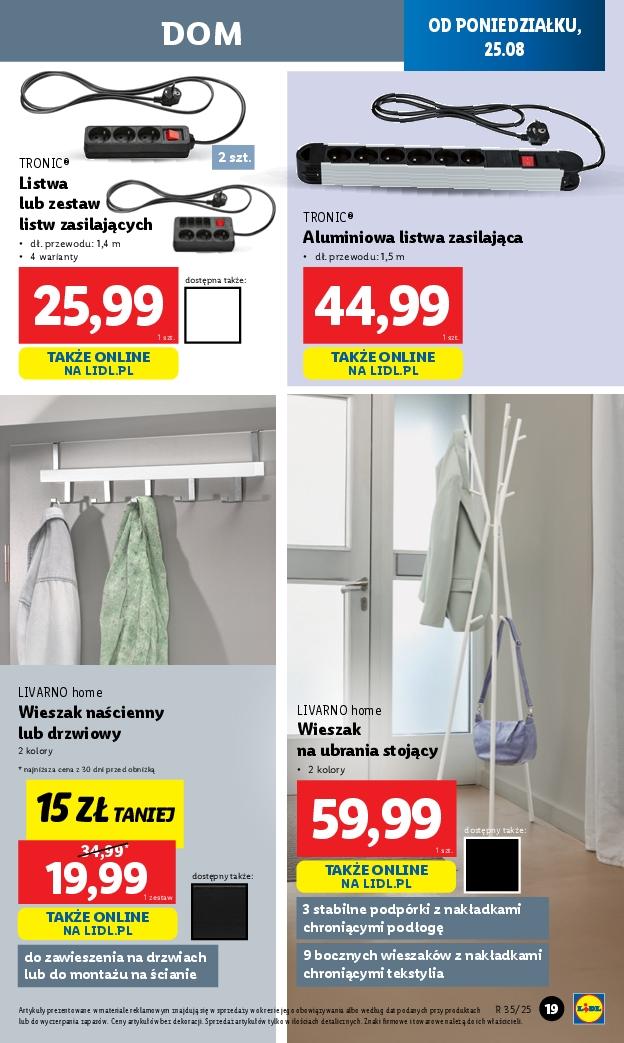 Gazetka promocyjna Lidl str. 19