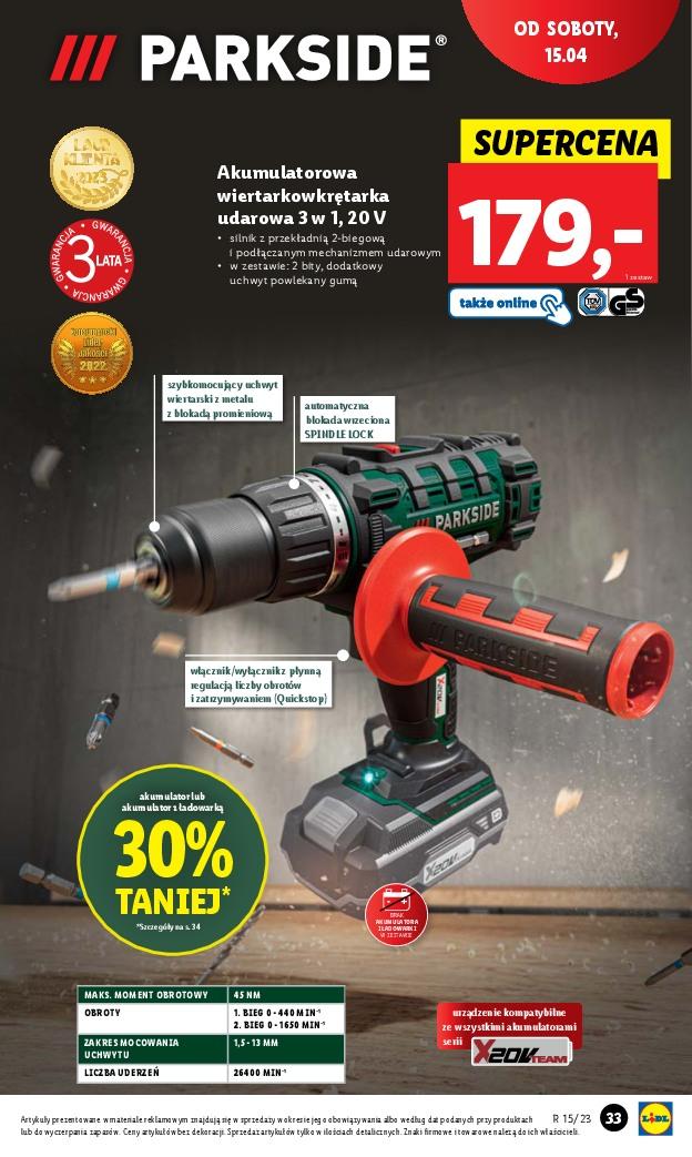 Gazetka promocyjna Lidl str. 33