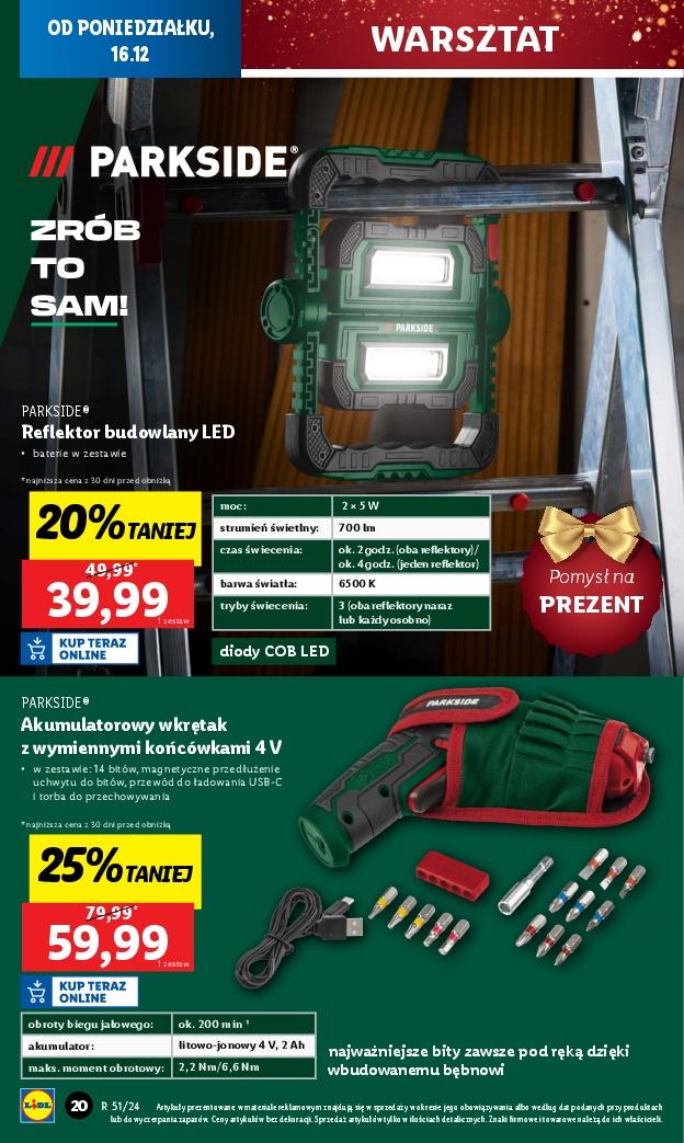 Gazetka promocyjna Lidl str. 20