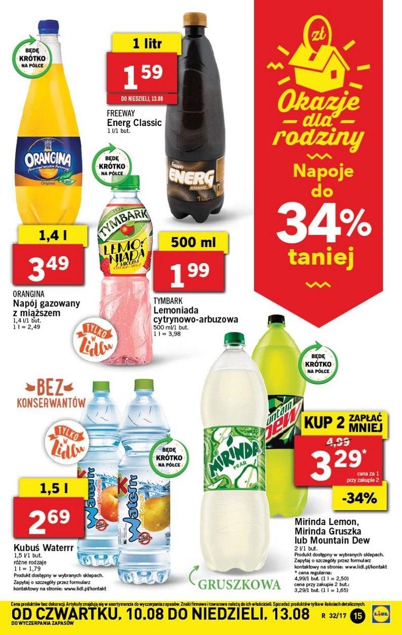 Gazetka promocyjna Lidl str. 15