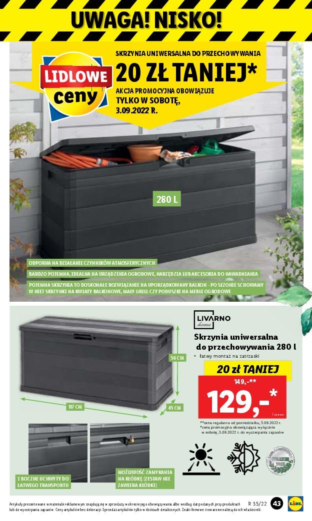 Gazetka promocyjna Lidl str. 43