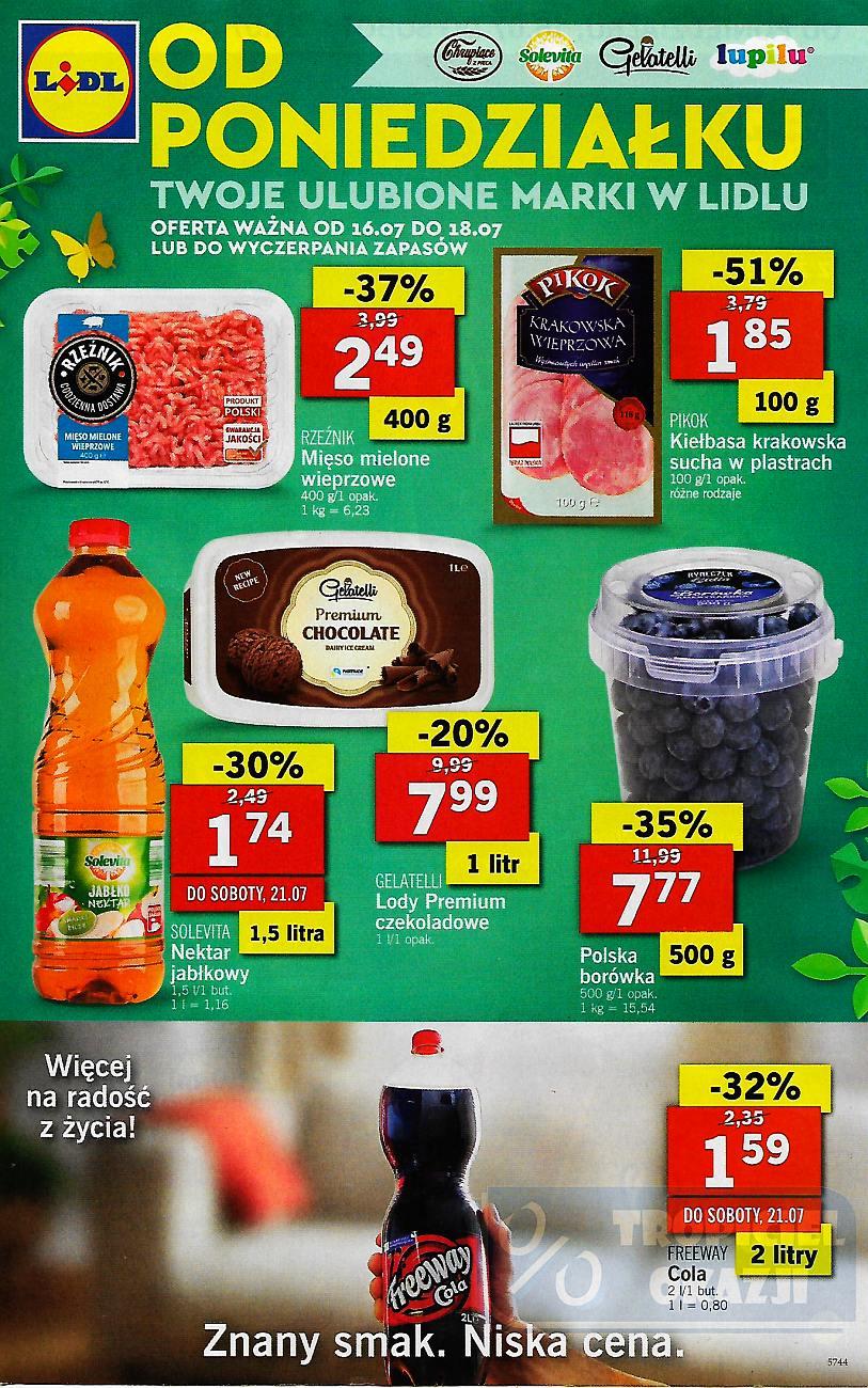 Gazetka promocyjna Lidl str. 1