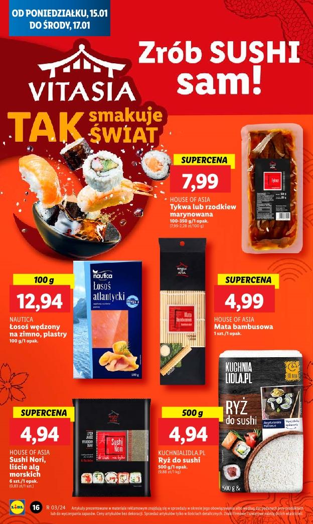 Gazetka promocyjna Lidl str. 16