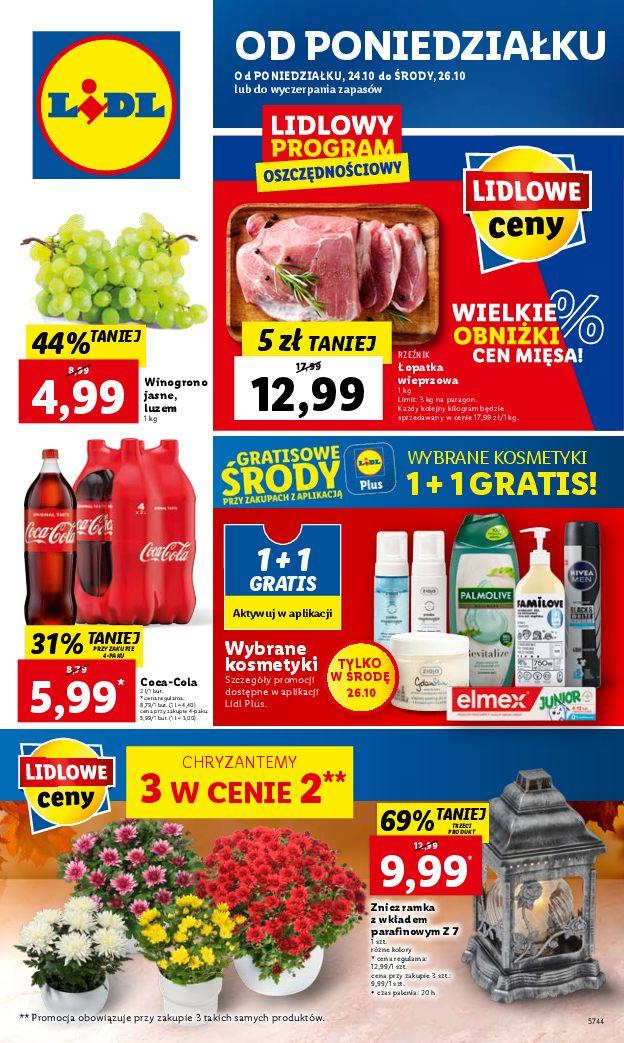 Gazetka promocyjna Lidl str. 1