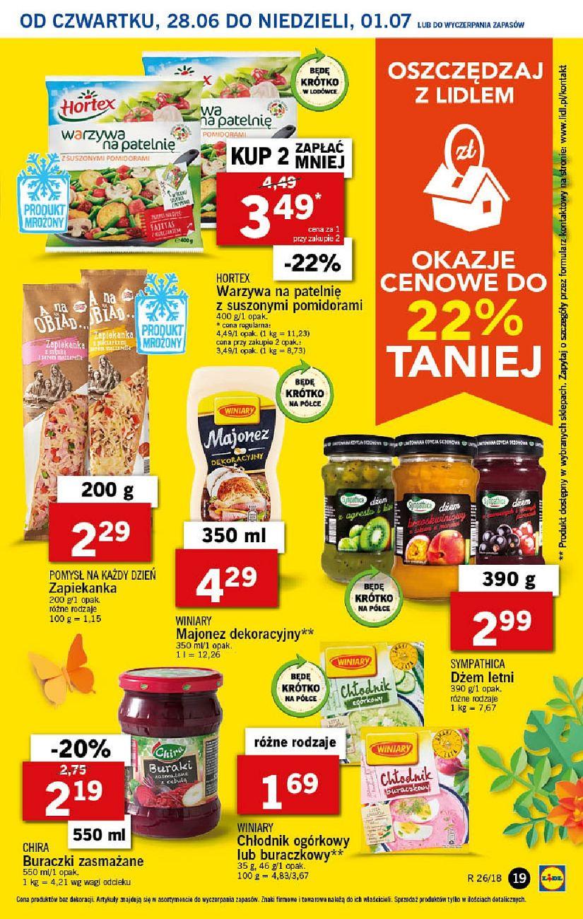 Gazetka promocyjna Lidl str. 19
