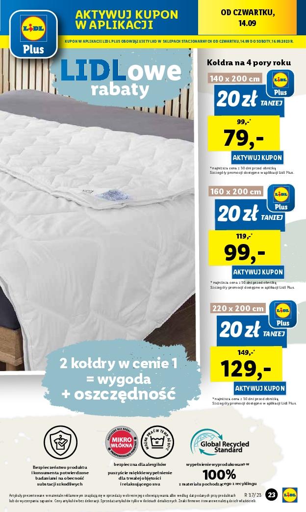 Gazetka promocyjna Lidl str. 23