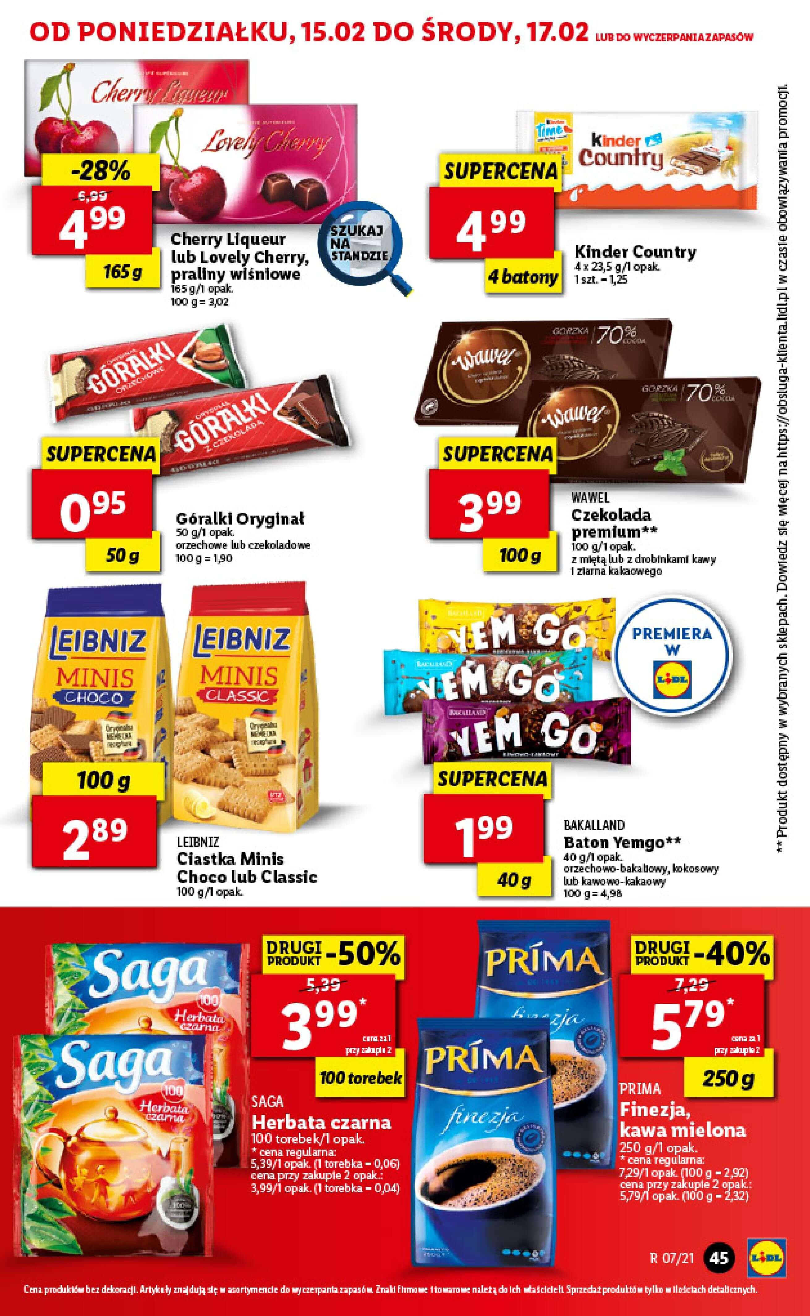 Gazetka promocyjna Lidl str. 45