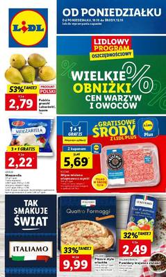 Lidl od poniedziałku