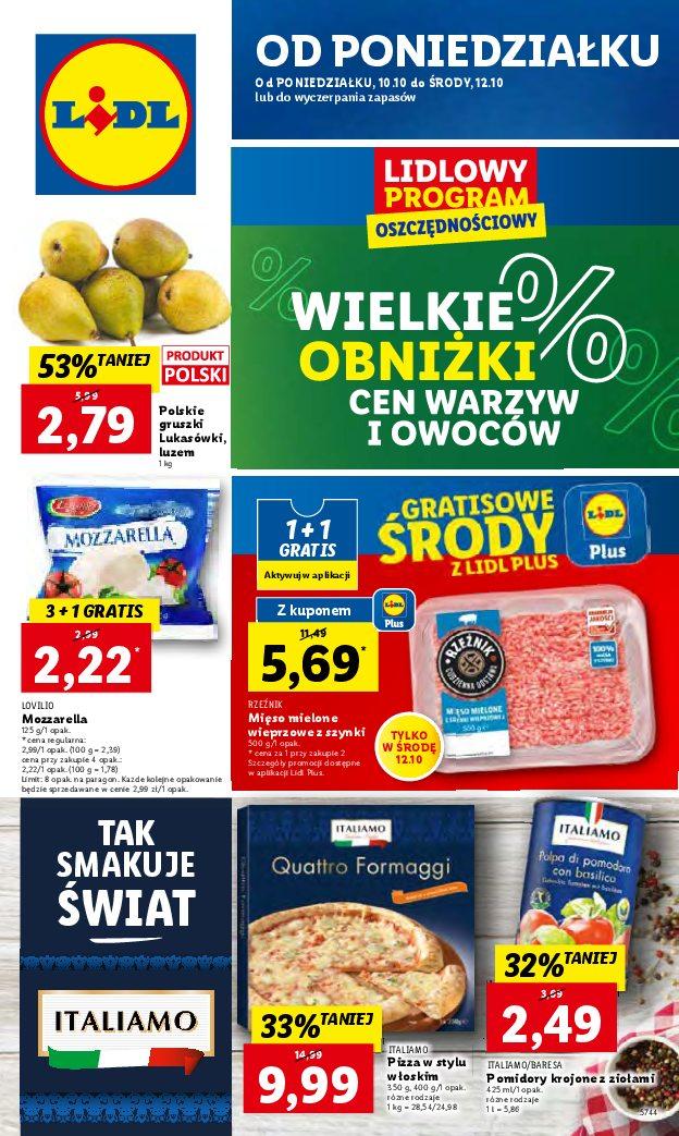 Gazetka promocyjna Lidl str. 1
