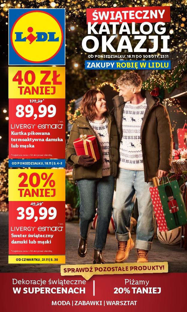 Gazetka promocyjna Lidl str. 1