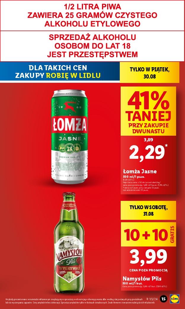 Gazetka promocyjna Lidl str. 15