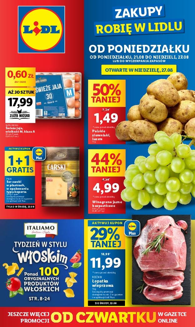 Gazetka promocyjna Lidl str. 1