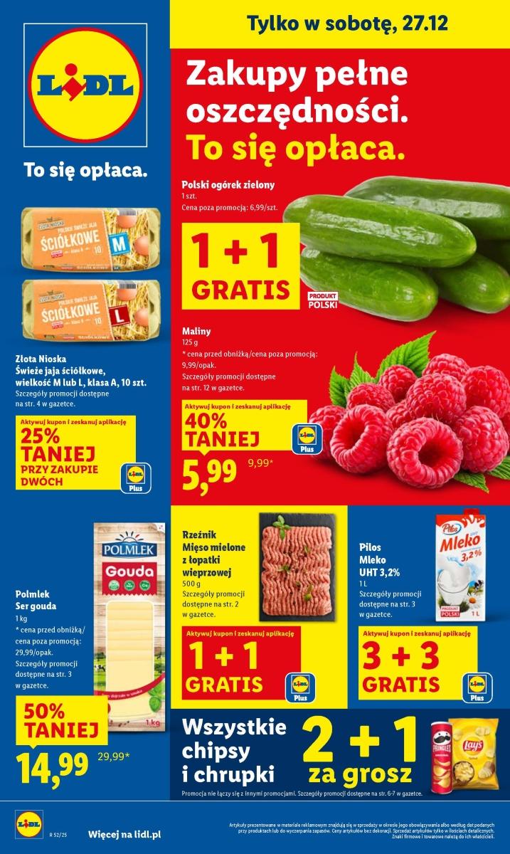 Gazetka promocyjna Lidl str. 1
