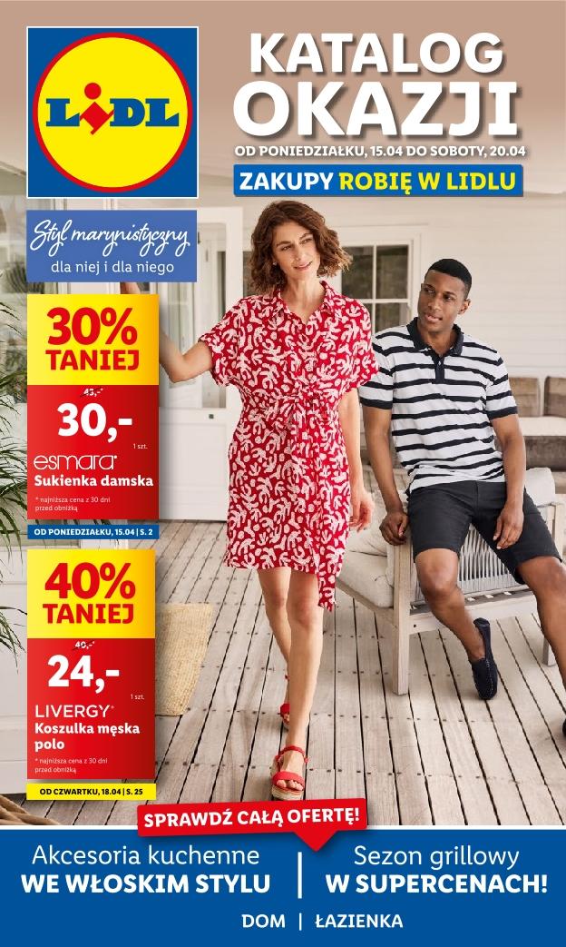 Gazetka promocyjna Lidl str. 1
