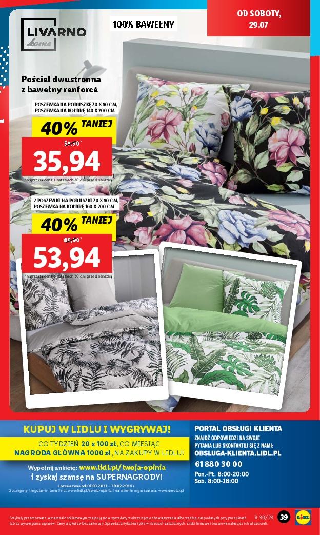 Gazetka promocyjna Lidl str. 39