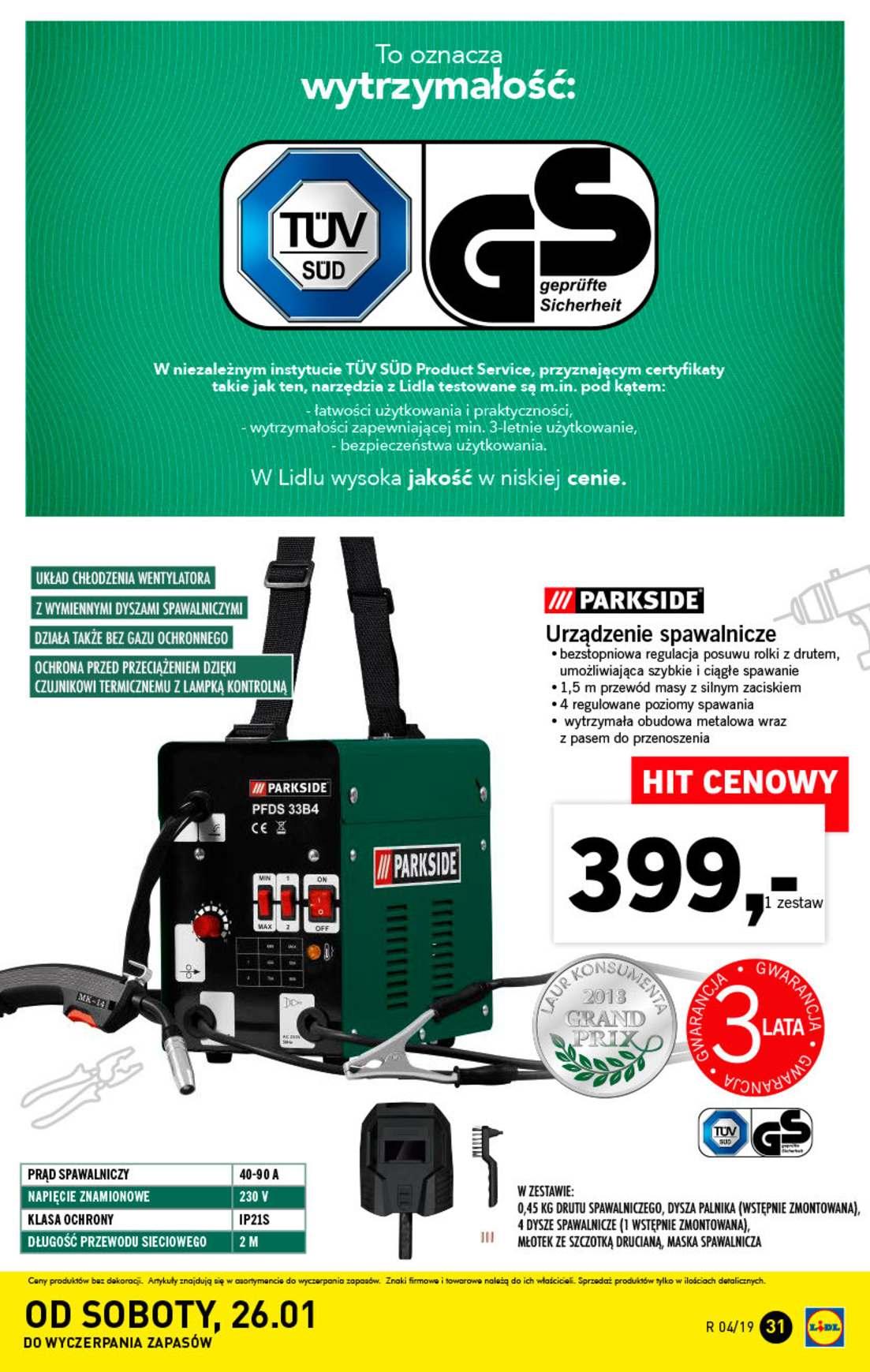 Gazetka promocyjna Lidl str. 31