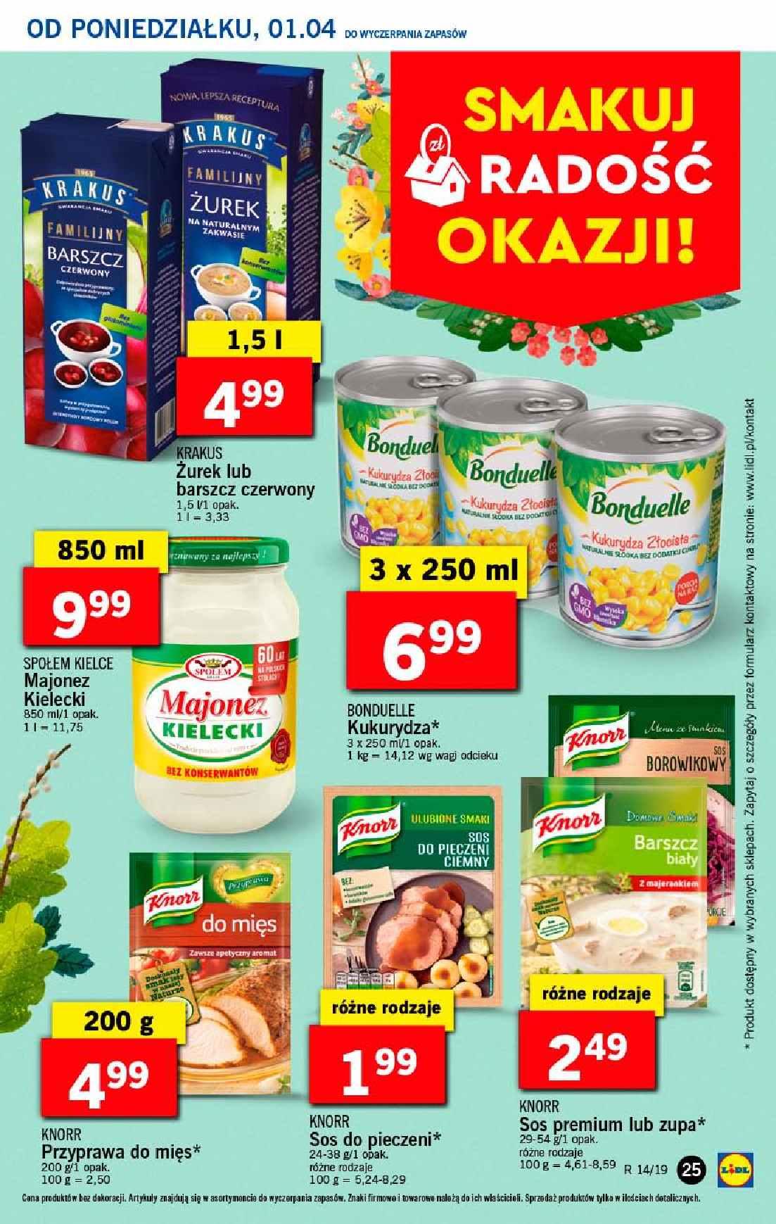 Gazetka promocyjna Lidl str. 25