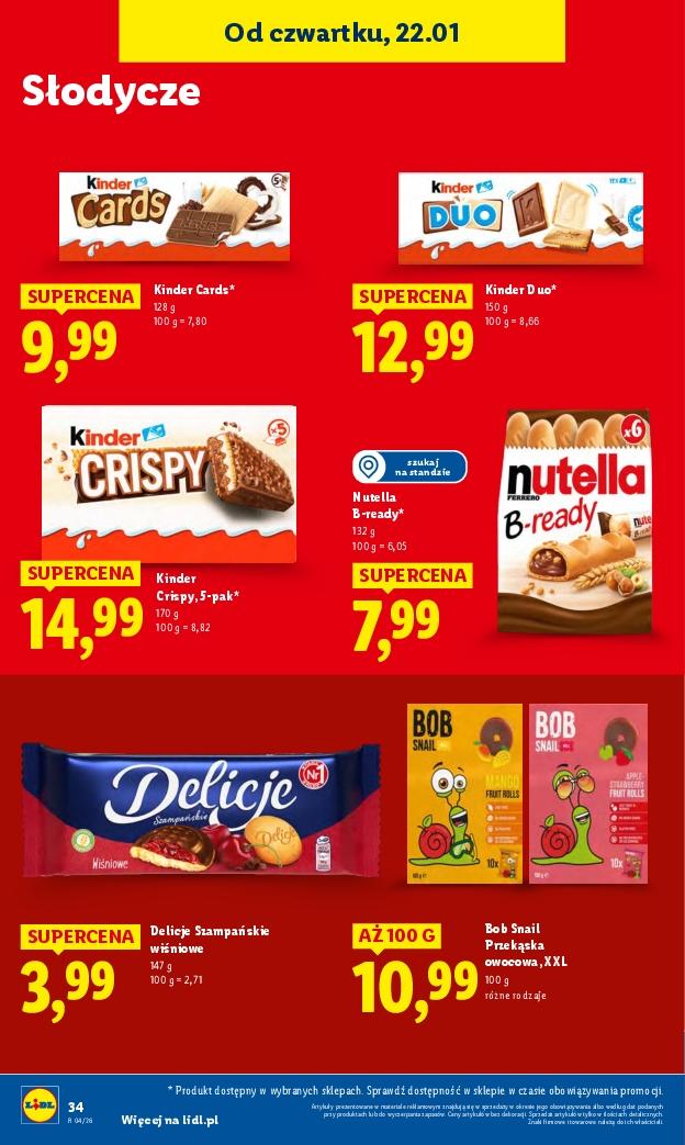 Gazetka promocyjna Lidl str. 34