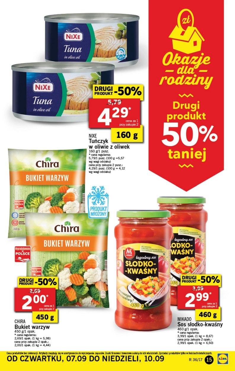 Gazetka promocyjna Lidl str. 15