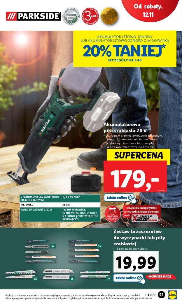 Gazetka promocyjna Lidl str. 53